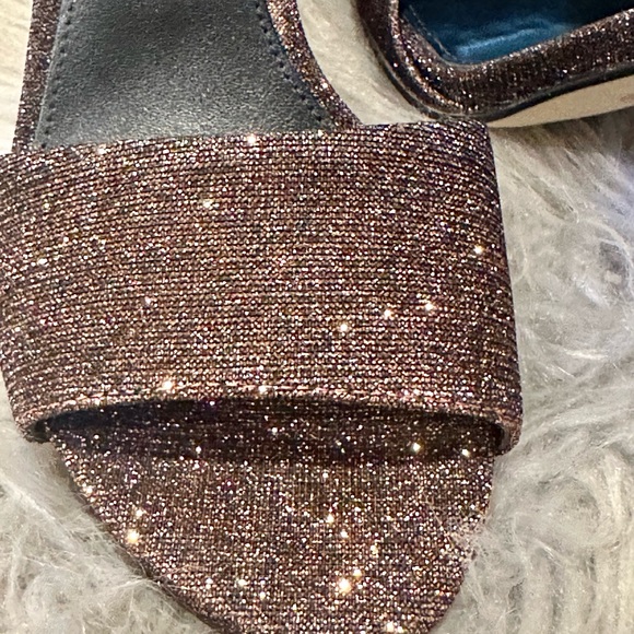 Michael Michael Kors Sandal Heels Bling ~ True to size 7.5 / - Picture 5 of 9